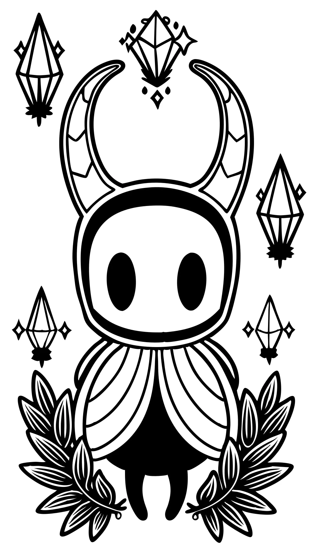 hollow knight coloring pages